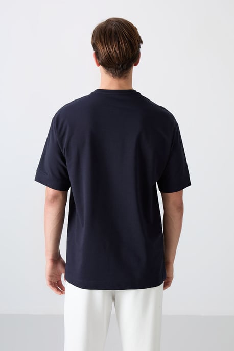 Oversized Rundhals-T-Shirt - Image 5