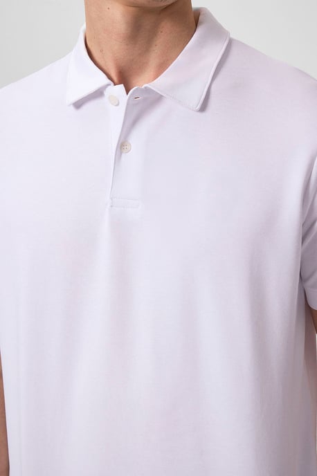 Herren Baumwoll-Elastan Polo T-Shirt - Image 5