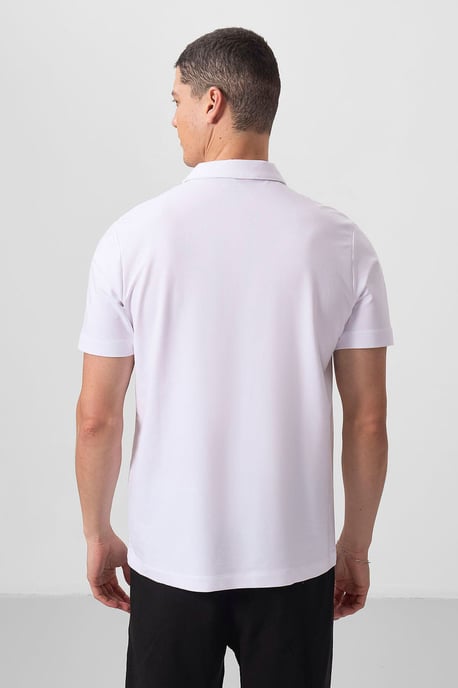 Herren Baumwoll-Elastan Polo T-Shirt - Image 6