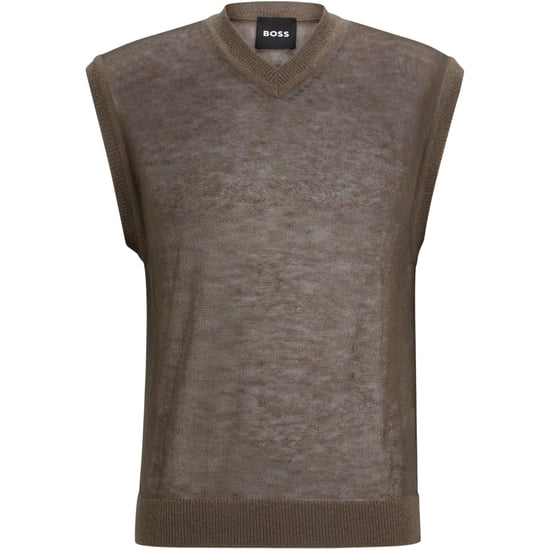 Boss - "Lucid" T-Shirt für Herren, Rundhalsausschnitt (Beige) - Image 2