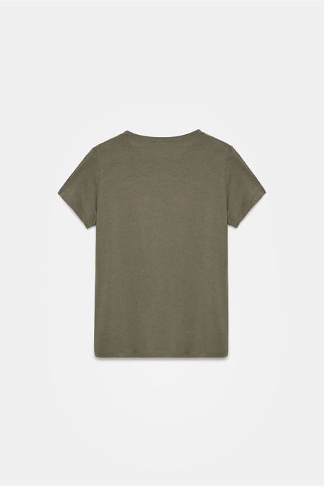 Damen Rundhals Kurzarm T-Shirt - Image 6