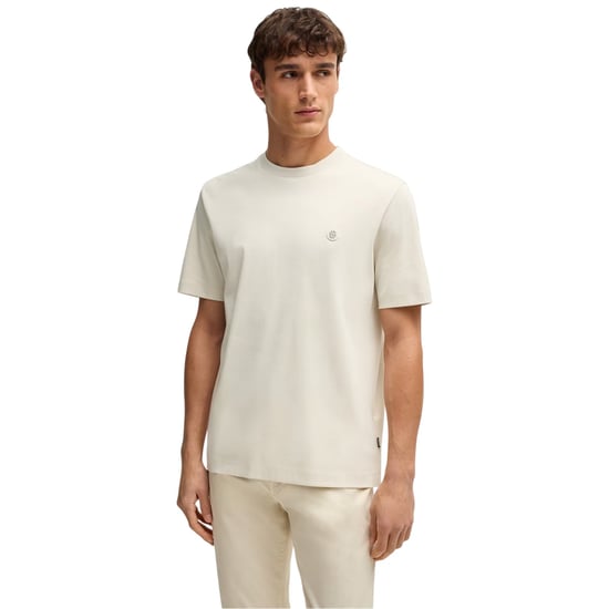 Boss - "Taut" T-Shirt für Herren, Logo (Naturweiß) - Image 1