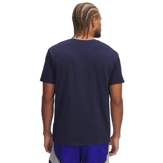 Under Armour - T-Shirt für Herren, Schwer, Lose (Blau) - Image 4