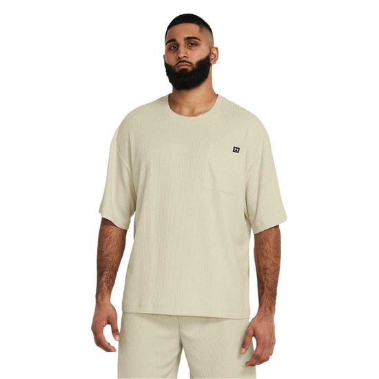 Under Armour - "Rival" T-Shirt für Herren, Waffelstoff (Weiß) - Image 1