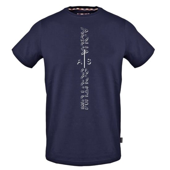 Aquascutum - T-Shirt für Herren, Rundhalsausschnitt (Marine) - Image 1