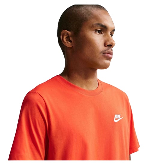 Nike - "Club" T-Shirt für Herren (Orange) - Image 4