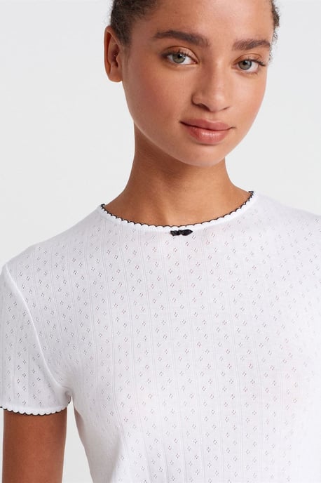 Damen Ripp Crop-Top - Image 3