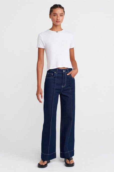 Damen Ripp Crop-Top - Image 4