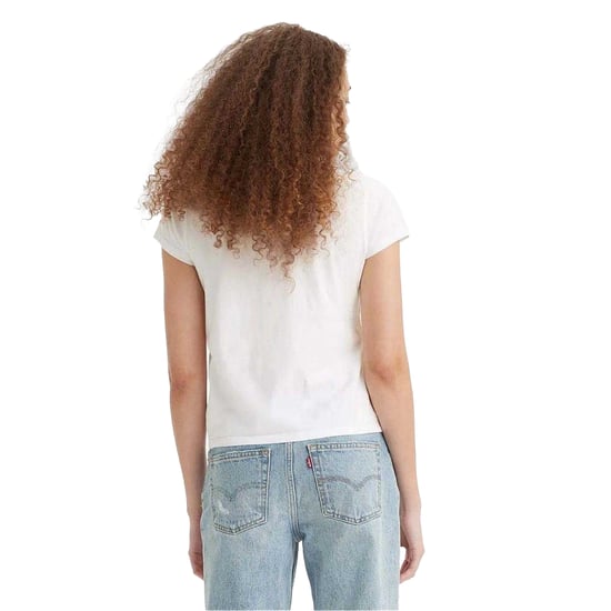 Levis - "501" T-Shirt für Damen, Baumwolle (Weiß) - Image 2