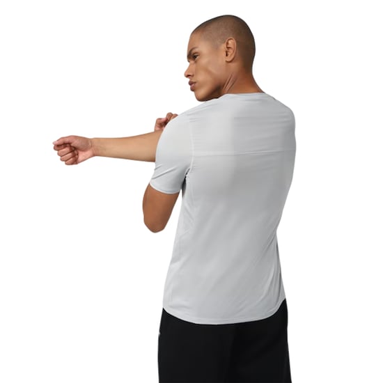 Reebok - T-Shirt für Herren, Rundhalsausschnitt, Regulär (Grau) - Image 2