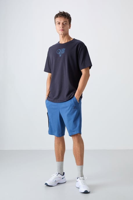 Übergroßes Bedrucktes Logo Rundhals-T-Shirt - Image 2
