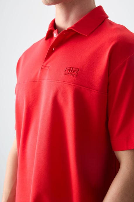 Übergröße Polo-Kragen T-Shirt - Image 3