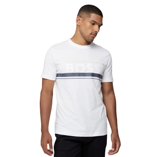 Boss - "Iconic Zone" T-Shirt für Herren (Weiß) - Image 1