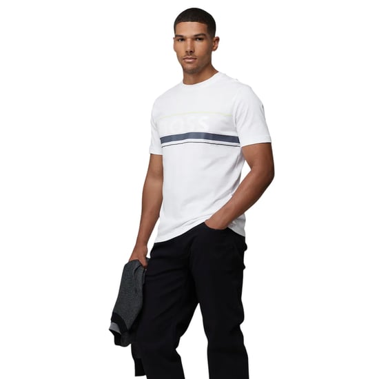 Boss - "Iconic Zone" T-Shirt für Herren (Weiß) - Image 3