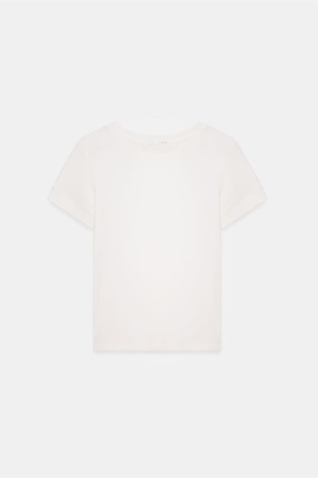 Damen Slim Fit Rundhals-T-Shirt - Image 5