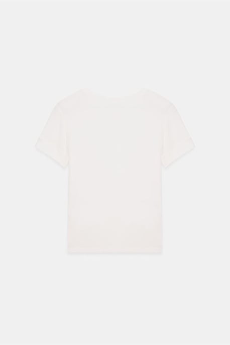 Damen Slim Fit Rundhals-T-Shirt - Image 6