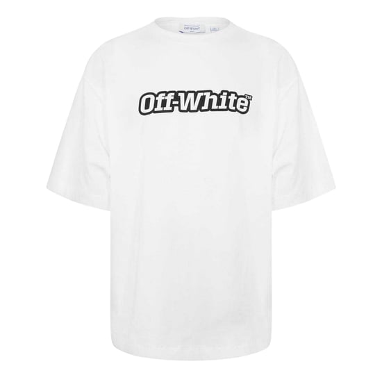 Off White - "Outline Skate" T-Shirt für Herren (Weiß/Schwarz) - Image 1