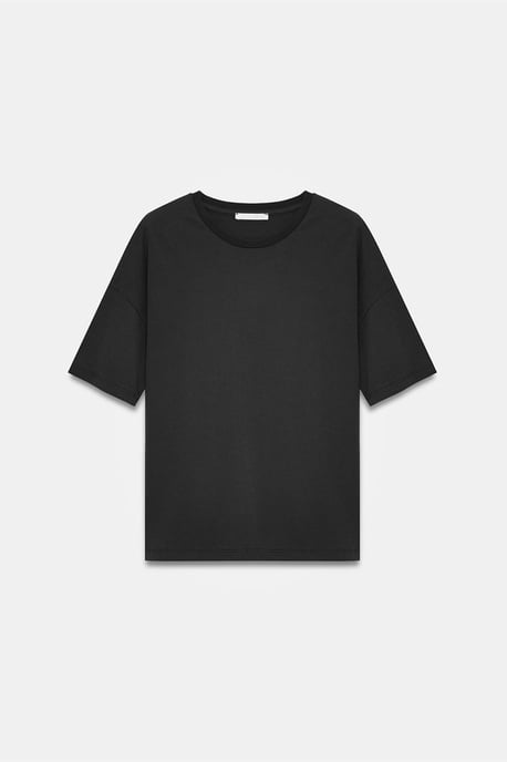 Damen Baumwoll Rundhalsausschnitt T-Shirt - Image 5