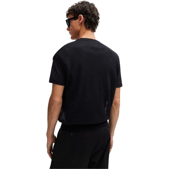 Boss - "Lucid" T-Shirt für Herren, Rundhalsausschnitt (Schwarz) - Image 3