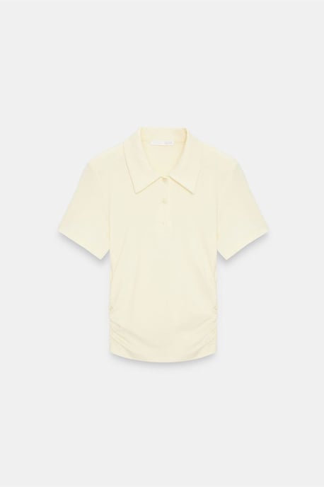 Damen Slim Fit Polo-Shirt in verkürzter Form - Image 5
