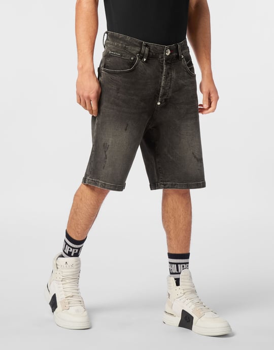 Jeansshorts Skull - Image 2