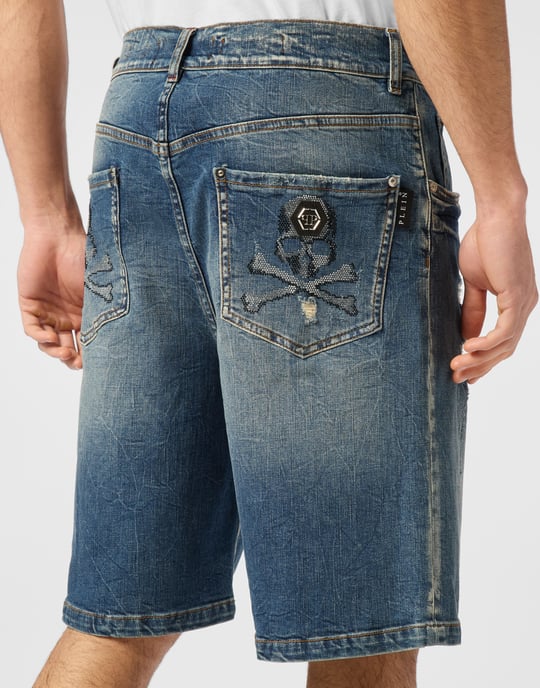 Jeansshorts Skull - Image 5