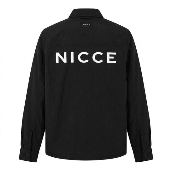 Nicce - "Fletch" Hemdjacke für Herren (Schwarz) - Image 2