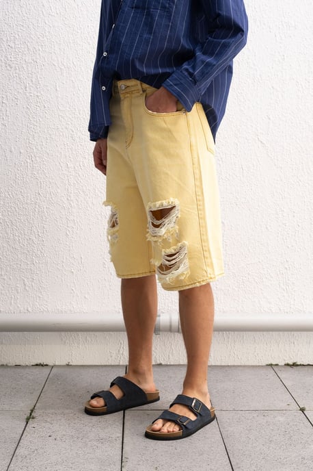 Zerstörte Denim-Shorts - Image 4