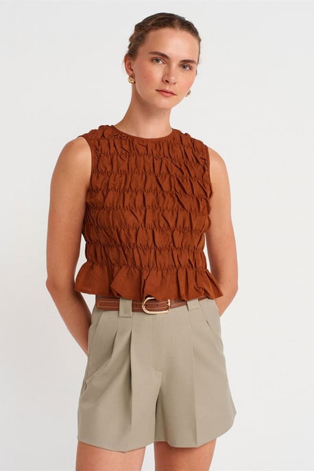 Damen Hoch geschneiderte Shorts - Image 4