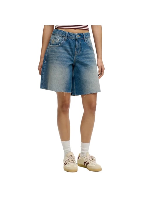 Superdry Damen-Shorts mit mittelhohem Bund und Baggy-Passform - Image 3