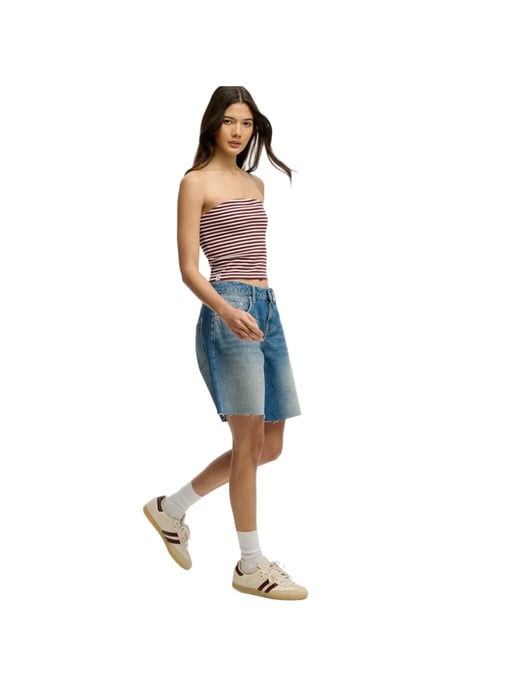 Superdry Damen-Shorts mit mittelhohem Bund und Baggy-Passform - Image 4