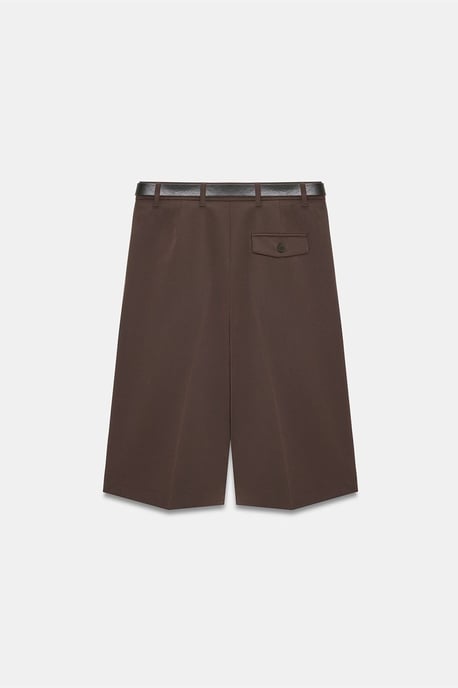 Hoch taillierte weite Shorts - Image 6