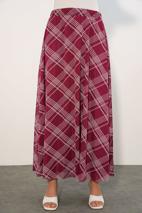 Blumenkleid Hohe Taille Maxi-Rock - Image 4
