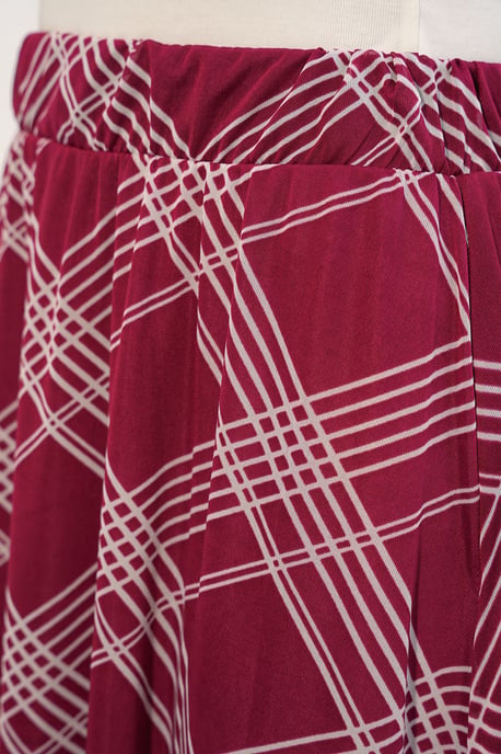 Blumenkleid Hohe Taille Maxi-Rock - Image 5