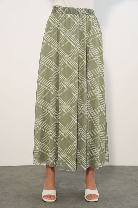 Blumenkleid Hohe Taille Maxi-Rock - Image 4