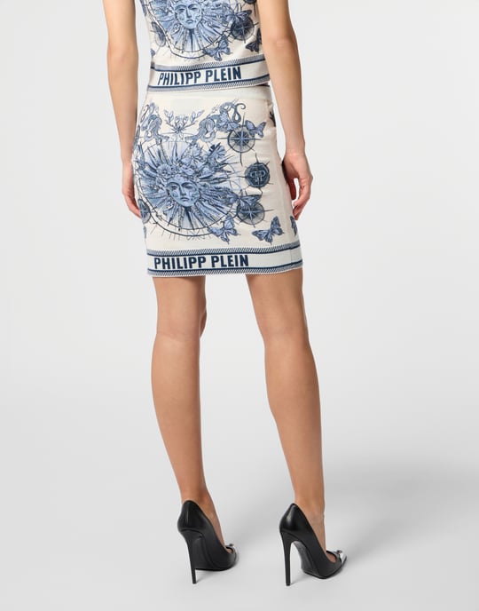 Knitted Mini Skirt Butterfly Tattoo - Image 5