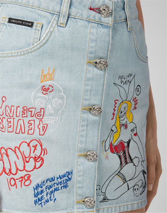 Denim Skirt - Image 3