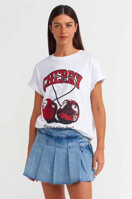 Mid-Waist Mini-Denim-Skaterrock - Image 3