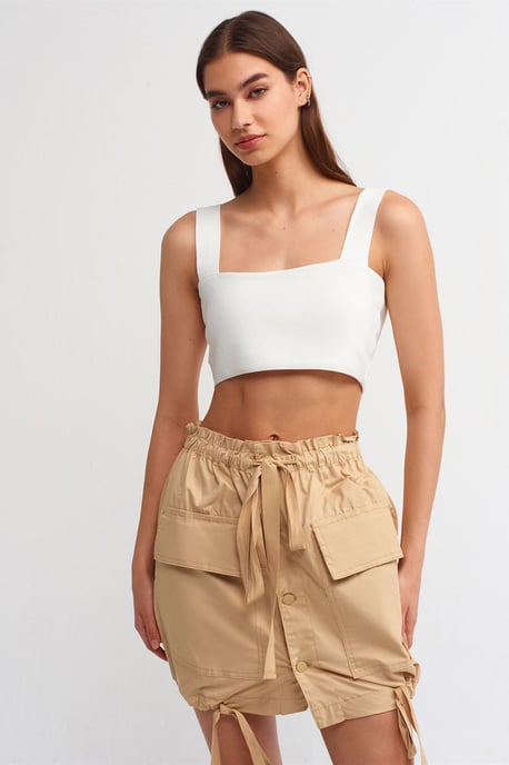 Hohe Taille Mini Cargo-Rock - Image 1