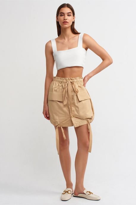 Hohe Taille Mini Cargo-Rock - Image 3