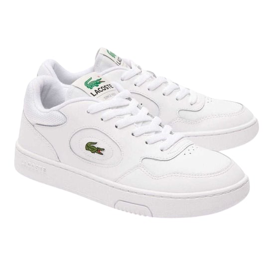 Lacoste - "Lineset" Krokodil Sneaker für Damen, Leder (Weiß) - Image 4
