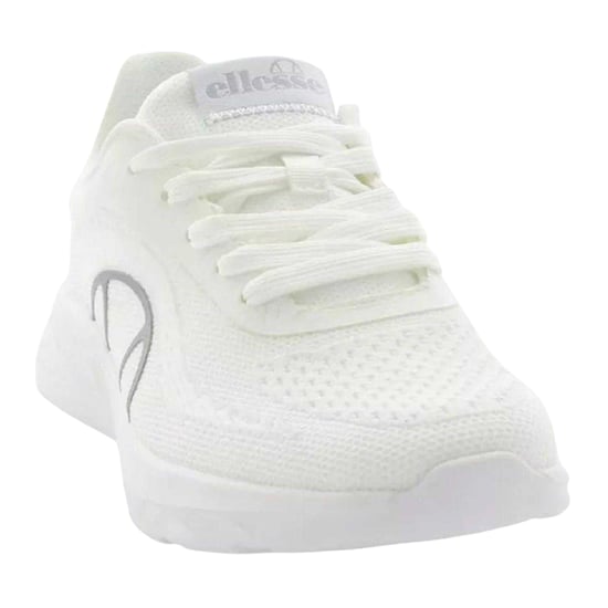 Ellesse - "Como" Logo Sneaker für Damen, Niedrig geschnitten (Weiß/Silber) - Image 4