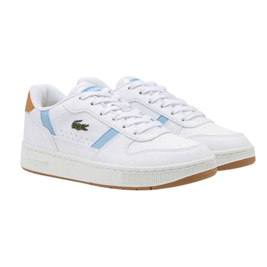 Lacoste - "T-Clip Set" Sneaker für Kinder, Flach (Weiß/Blau) - Image 4