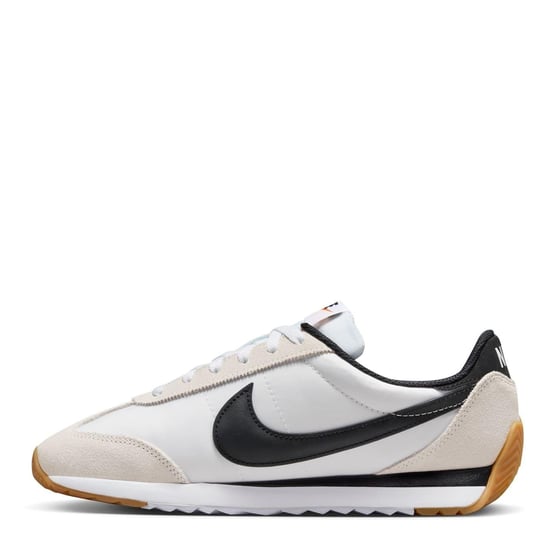 Nike - "Waffle Debut" Sneaker für Damen, Wildleder, Keilabsatz (Weiß/Schwarz) - Image 2