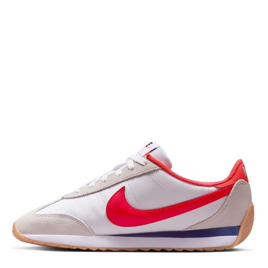 Nike - "Waffle Debut" Sneaker für Damen, Wildleder, Keilabsatz (Weiß/Blau/Rot) - Image 2