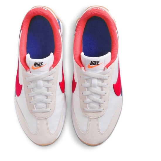 Nike - "Waffle Debut" Sneaker für Damen, Wildleder, Keilabsatz (Weiß/Blau/Rot) - Image 5