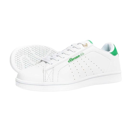 Ellesse - "Classic" Sneaker für Damen, Leder, Cupsohle (Weiß/Grün) - Image 5