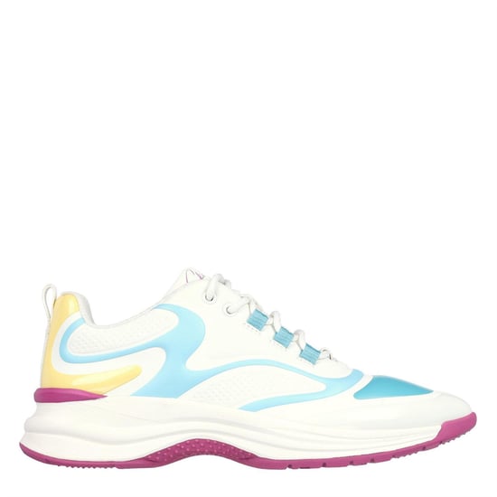 Skechers - "Hot Melt" Sneaker für Damen (Weiß/Grün/Schwarz) - Image 3