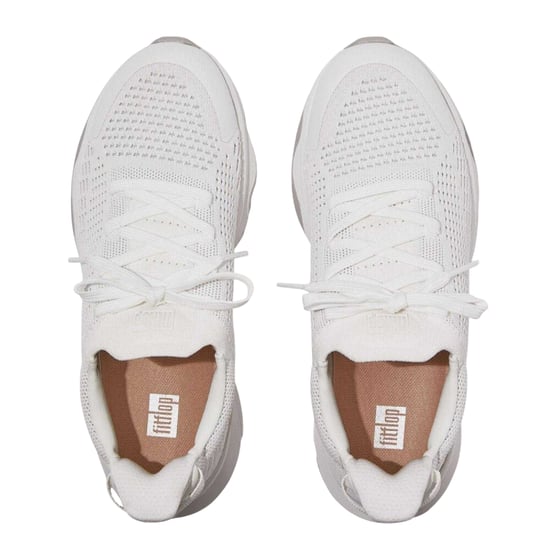 Fit Flop - "FFX" Sneaker für Damen, Jerseyware (Weiß/Grau) - Image 3