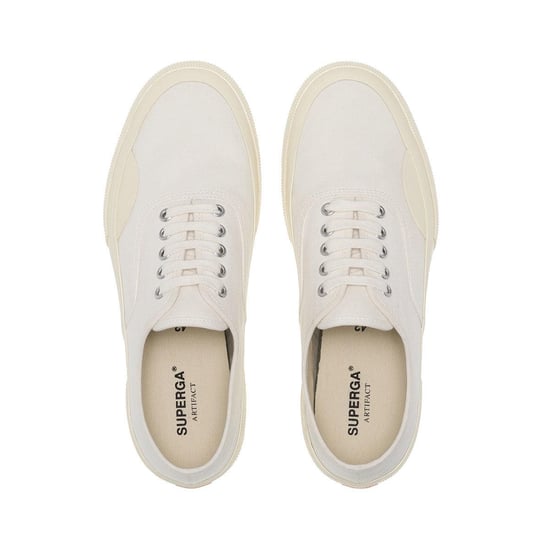 Superga - "2430 Deck" Sneaker für Herren/Damen Unisex, Canvas (Weiß/Naturweiß) - Image 3